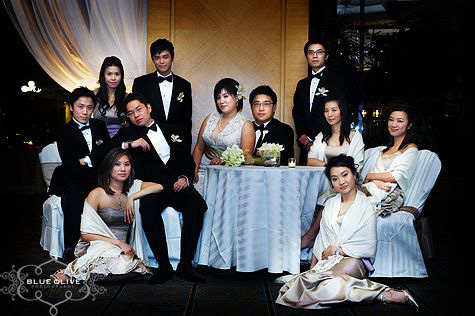 Wedding Party at the Fairmont Waterfront Vancouver