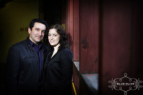 granville island engagement session