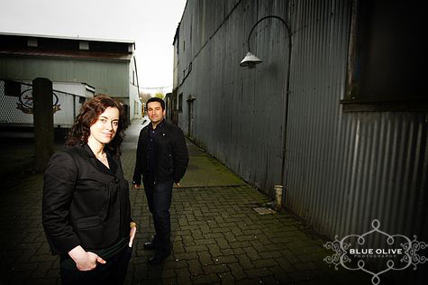 granville island engagement session