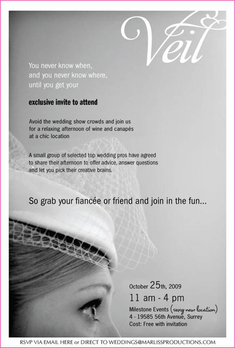 veil Vancouver Wedding Show